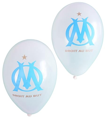 OLYMPIQUE DE MARSEILLE 11 x Luftballon, bedruckt, Om – Offizielle Kollektion von OLYMPIQUE DE MARSEILLE