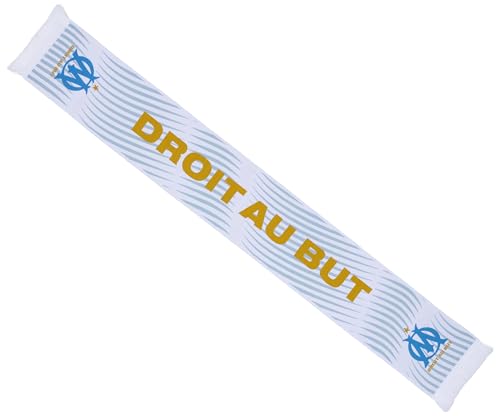 OLYMPIQUE DE MARSEILLE Om Schal, offizielle Kollektion, Größe 140 cm von OLYMPIQUE DE MARSEILLE