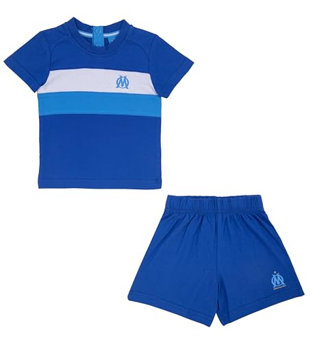 OLYMPIQUE DE MARSEILLE T-Shirt-Set mit Baby-Shorts, für Jungen, offizielle Kollektion, 24 Monate von OLYMPIQUE DE MARSEILLE