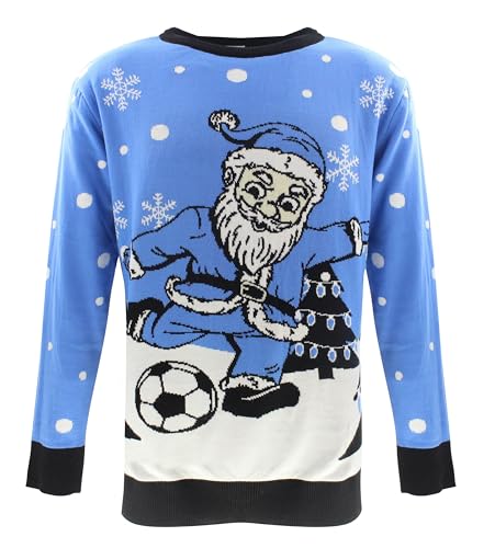 OLYMPIQUE DE MARSEILLE Weihnachtspullover, offizielle Kollektion, Größe XL von OLYMPIQUE DE MARSEILLE