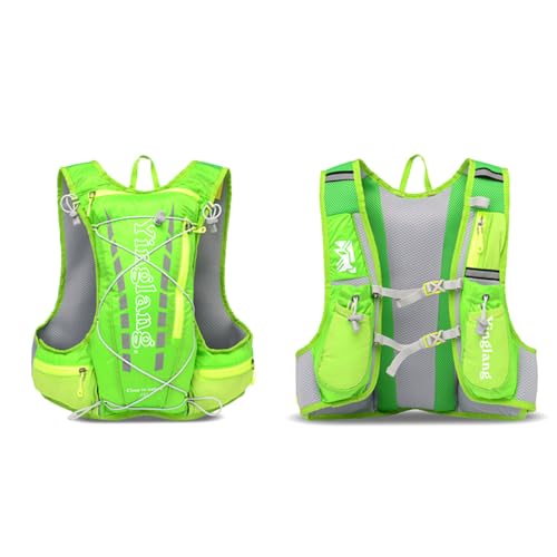 OLYSPM Laufweste Damen,Laufweste Herren,15L Laufrucksack mit Mehreren Taschen,Spritzwasserschutz und Atmungsaktive Trinkrucksack für Laufen,Radfahren,Klettern,Wandern OLYSPM Laufweste Damen,Laufweste Herren,15L Laufrucksack mit Mehreren Taschen,Spritzwasserschutz und Atmungsaktive Trinkrucksack für Laufen,Radfahren,Klettern,Wandern von OLYSPM