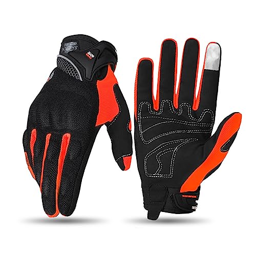OLYSPM Motorrad Handschuhe Herr,Motorradhandschuhe Herren mit Touchscreen,Eingebautem Faustknochenschutz,Moped Handschuhe mit Rutschfestem,Atmungsaktivem für Radfahren,Motocross,Klettern OLYSPM Motorrad Handschuhe Herr,Motorradhandschuhe Herren mit Touchscreen,Eingebautem Faustknochenschutz,Moped Handschuhe mit Rutschfestem,Atmungsaktivem für Radfahren,Motocross,Klettern von OLYSPM