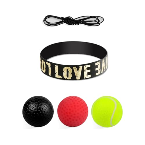OLYSPM Reflexball Boxen,Boxreflexball mit 3 Schwierigkeitsgraden,Reaktionsbälle und Hoch Elastischem Stirnband,Box Ball am Kopf für Kinder,Jugendliche,Erwachsene OLYSPM Reflexball Boxen,Boxreflexball mit 3 Schwierigkeitsgraden,Reaktionsbälle und Hoch Elastischem Stirnband,Box Ball am Kopf für Kinder,Jugendliche,Erwachsene von OLYSPM