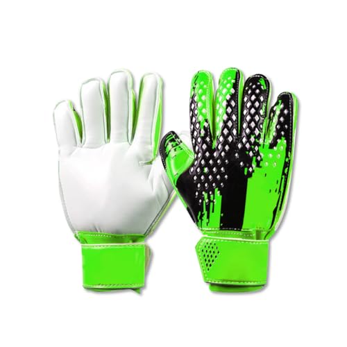 OLYSPM Torwarthandschuhe,Fußballhandschuhe mit Latex-Handfläche für überlegene Polsterung und Grip,Haltbare Leder Fußball Handschuhe für Kinder,Jugendliche,Erwachsene OLYSPM Torwarthandschuhe,Fußballhandschuhe mit Latex-Handfläche für überlegene Polsterung und Grip,Haltbare Leder Fußball Handschuhe für Kinder,Jugendliche,Erwachsene von OLYSPM
