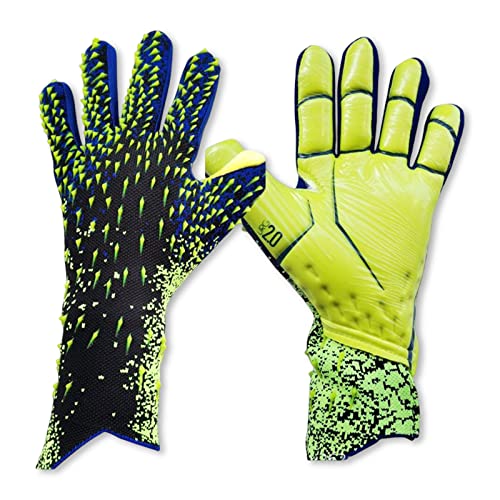 OLYSPM Torwarthandschuhe Kinder,Fußball Handschuhe,Torwart Handschuhe mit Umfassendem Schutz für Einen Perfekten Treffer,rutschfeste Atmungsaktive Fussballhandschuhe,Größe 6/7/8/9/10(Grün) OLYSPM Torwarthandschuhe Kinder,Fußball Handschuhe,Torwart Handschuhe mit Umfassendem Schutz für Einen Perfekten Treffer,rutschfeste Atmungsaktive Fussballhandschuhe,Größe 6/7/8/9/10(Grün) von OLYSPM