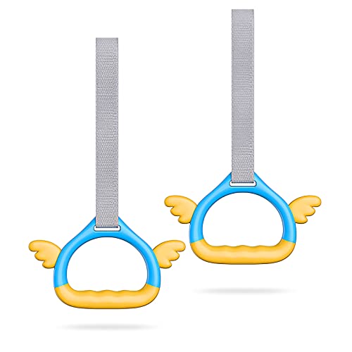 OLYSPM Turnringe Kinder Ringe Turnen Gymnastikringe,Turnen für Fitness mit Hochfeste Nylon Gurtbänder,Entwickelt für Kinder und Jugendliche OLYSPM Turnringe Kinder Ringe Turnen Gymnastikringe,Turnen für Fitness mit Hochfeste Nylon Gurtbänder,Entwickelt für Kinder und Jugendliche von OLYSPM