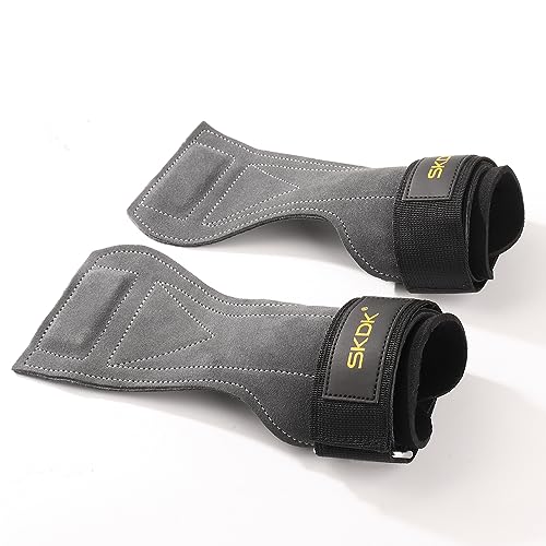 OLYSPM Zughilfen Krafttraining,Zughilfe,Zughilfen Leder mit Abriebfestem und Rutschfestem,Fitgriff Zughilfen für Gewichtheben,Bodybuilding,Gymnastik OLYSPM Zughilfen Krafttraining,Zughilfe,Zughilfen Leder mit Abriebfestem und Rutschfestem,Fitgriff Zughilfen für Gewichtheben,Bodybuilding,Gymnastik von OLYSPM