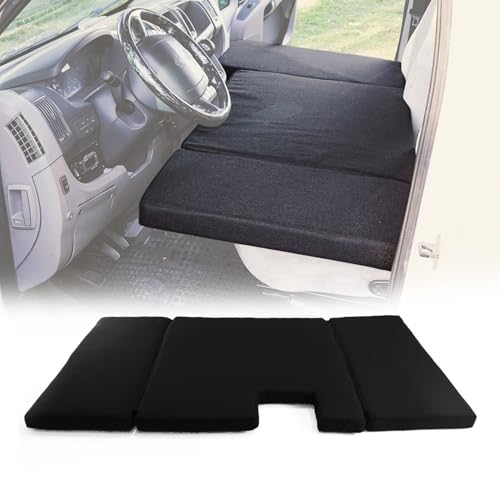 Camper Bett Fahrerhausbett Matratze kompatibel mit VW Crafter 2017-2025 Polyester Schwarz Camper Bett Fahrerhausbett Matratze kompatibel mit VW Crafter 2017-2025 Polyester Schwarz von OMAC