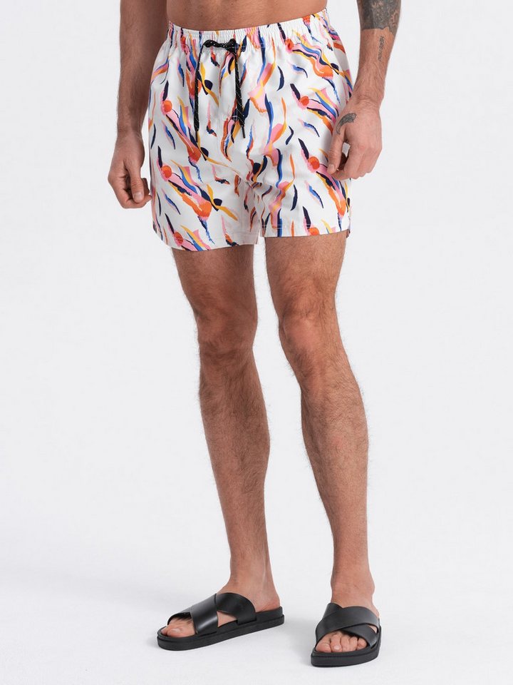 OMBRE Badeshorts Badeshorts für Männer Print zwei Vordertaschen OMBRE Badeshorts Badeshorts für Männer Print zwei Vordertaschen von OMBRE