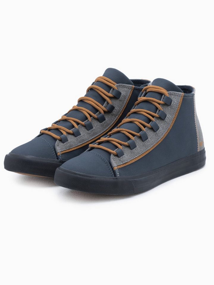 OMBRE Herrenturnschuhe mit kontrastierenden Elementen Sneaker OMBRE Herrenturnschuhe mit kontrastierenden Elementen Sneaker von OMBRE