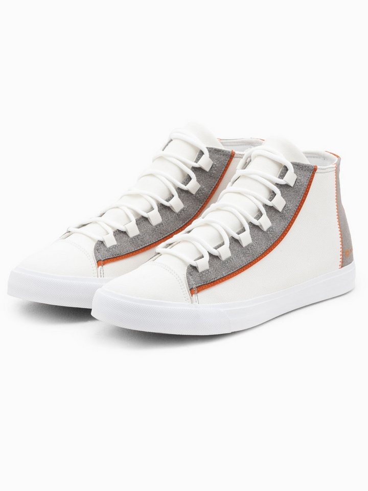 OMBRE Herrenturnschuhe mit kontrastierenden Elementen Sneaker OMBRE Herrenturnschuhe mit kontrastierenden Elementen Sneaker von OMBRE