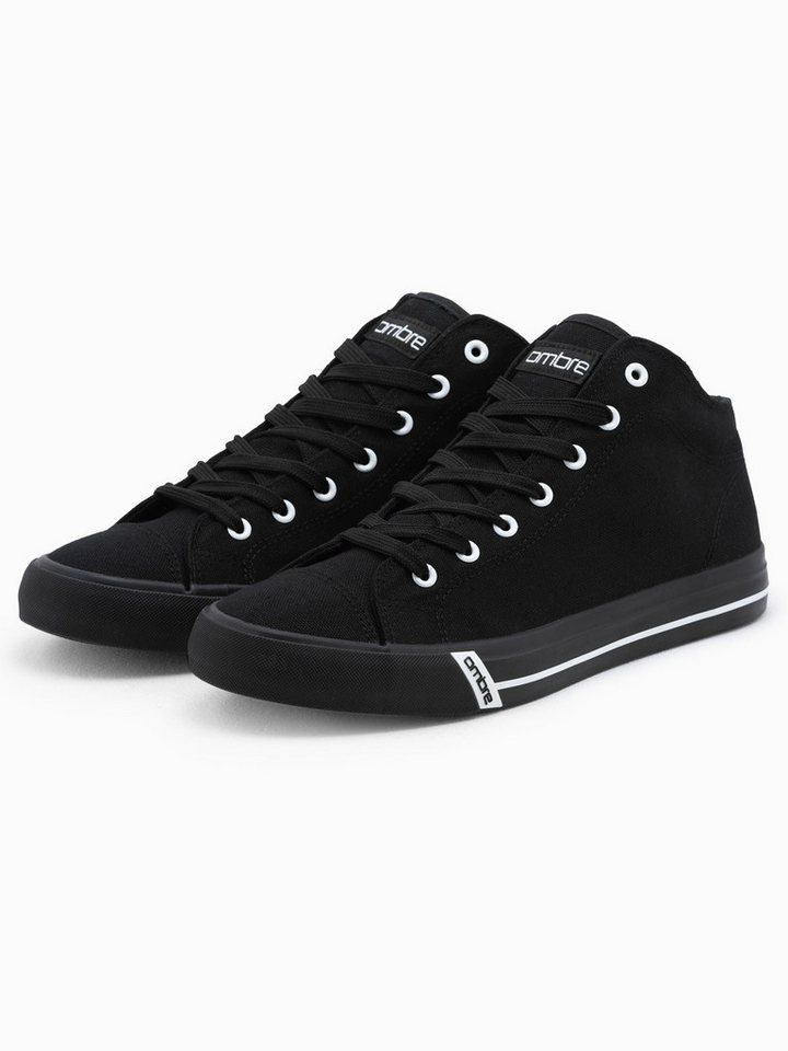 OMBRE Herrenturnschuhe mit kontrastierenden Elementen Sneaker OMBRE Herrenturnschuhe mit kontrastierenden Elementen Sneaker von OMBRE