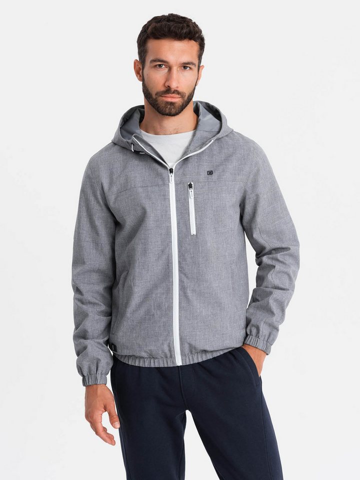 OMBRE Regenjacke Leichte Sportjacke für Herren mit Fleece-Futter -. OMBRE Regenjacke Leichte Sportjacke für Herren mit Fleece-Futter -. von OMBRE