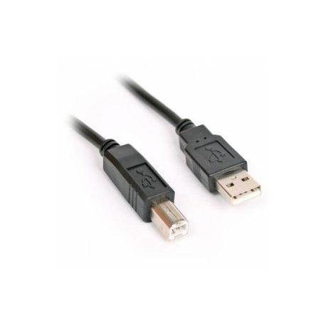 OMEGA OUAB1 USB-Kabel, AM-BM, 1,5 m, Bulk, mehrfarbig, Standard, Brotdose 3D Strong von OMEGA