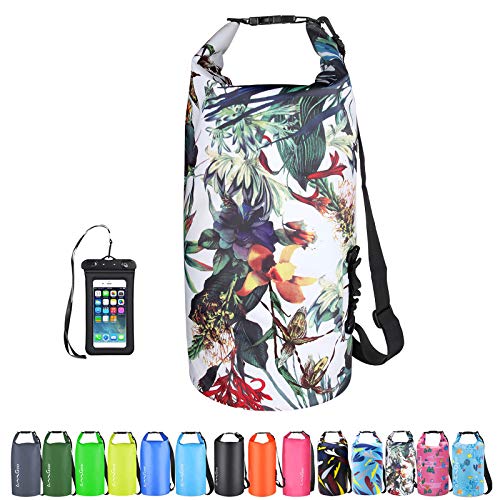 OMGear Wasserdichter Rucksack für Mobiltelefone, 40 l, 30 20 10 5 schwimmender Trockensack Kajakfahren, Bootfahren, Segeln, Kanufahren, Rafting, Wandern, Camping, Outdoor-Aktivitäten (Camouflage1, l) OMGear Wasserdichter Rucksack für Mobiltelefone, 40 l, 30 20 10 5 schwimmender Trockensack Kajakfahren, Bootfahren, Segeln, Kanufahren, Rafting, Wandern, Camping, Outdoor-Aktivitäten (Camouflage1, l) von OMGear