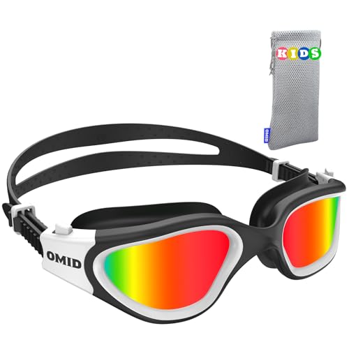 OMID Kinder Schwimmbrille, P2mini polarisierte Schwimmbrille bequem für Alter 6-14 OMID Kinder Schwimmbrille, P2mini polarisierte Schwimmbrille bequem für Alter 6-14 von OMID