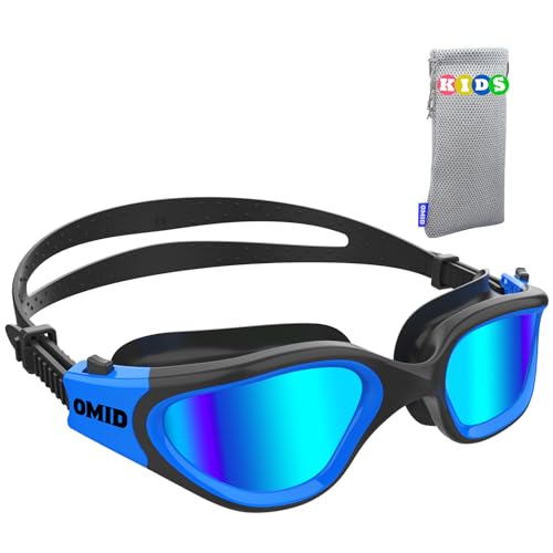 OMID Kinder Schwimmbrille, P2mini polarisierte Schwimmbrille bequem für Alter 6-14 OMID Kinder Schwimmbrille, P2mini polarisierte Schwimmbrille bequem für Alter 6-14 von OMID