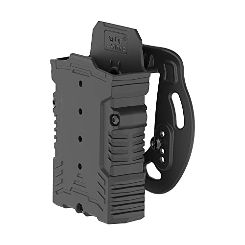 Ambidextrous AR-15 / M4 / M16 Mag Pouch 5,56 mm Gewehr-Magazinträger AR15 Mag-Halter mit Paddelgurt-Befestigung, schwarzes Polymer-Mag-Holster Ambidextrous AR-15 / M4 / M16 Mag Pouch 5,56 mm Gewehr-Magazinträger AR15 Mag-Halter mit Paddelgurt-Befestigung, schwarzes Polymer-Mag-Holster von OMITAC