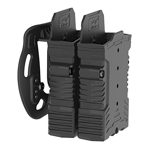 OMITAC Double AR-15 Mag Pouch Paddle M4 M16 Doppelte Magazine Holder Polymer 5.56mm Rifle Magazine Carrier Fit Belt 1.5" bis 2" Outside Waistband Belt Carry OMITAC Double AR-15 Mag Pouch Paddle M4 M16 Doppelte Magazine Holder Polymer 5.56mm Rifle Magazine Carrier Fit Belt 1.5" bis 2" Outside Waistband Belt Carry von OMITAC