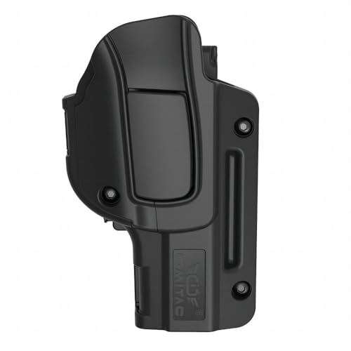 Glock17 Gürtelclip Holster, OWB Holster für Glock17 Glock22 Glock31 Gen 1-4 G17 gen5 Pistolen Anto Lock Zeigefinger freigegeben, verstellbare Cant|Rechtshänder Glock17 Gürtelclip Holster, OWB Holster für Glock17 Glock22 Glock31 Gen 1-4 G17 gen5 Pistolen Anto Lock Zeigefinger freigegeben, verstellbare Cant|Rechtshänder von OMITAC