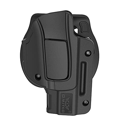 Glock19 Paddelholster, OWB Holster für Glock 19 23 32 Gen 1,2,3,4,5 Militärisches Retention Paddle Holster Taktisches Pistolenholster, Rechtshänder, Polymerholster, Antolock freigegeben/Zeigefinger Glock19 Paddelholster, OWB Holster für Glock 19 23 32 Gen 1,2,3,4,5 Militärisches Retention Paddle Holster Taktisches Pistolenholster, Rechtshänder, Polymerholster, Antolock freigegeben/Zeigefinger von OMITAC