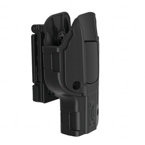 Holster mit Gürtelclip Glock17, Holster OWB für Glock 17 Glock 22 Glock 31 Gen 1-4 G17 gen5 Pistolen Anto Lock Finger Index freigegeben | Cant verstellbar | Rechtshänder | Anto Lock | Cant verstellbar Holster mit Gürtelclip Glock17, Holster OWB für Glock 17 Glock 22 Glock 31 Gen 1-4 G17 gen5 Pistolen Anto Lock Finger Index freigegeben | Cant verstellbar | Rechtshänder | Anto Lock | Cant verstellbar von OMITAC