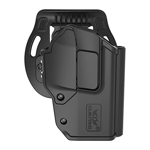Sig P320 Holster, OWB Holster für Sig Sauer P320 M17 Sig M18, verdeckter Außengurt, Paddle Holster, Autolock Haltelevel 2, Taktisches Pistolenholster, Schwarz, Polymer, verstellbar, Kant Sig P320 Holster, OWB Holster für Sig Sauer P320 M17 Sig M18, verdeckter Außengurt, Paddle Holster, Autolock Haltelevel 2, Taktisches Pistolenholster, Schwarz, Polymer, verstellbar, Kant von OMITAC