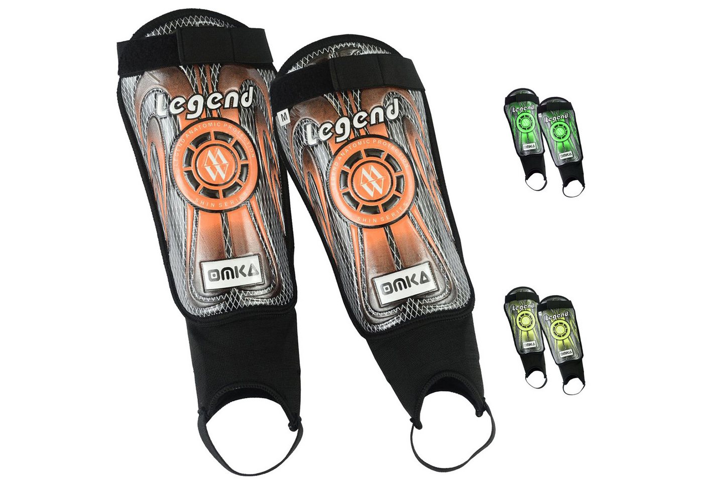 OMKA Fußball Schienbeinschoner OK400, Shinguard Schienbeinschoner Fußball-Schützer OMKA Fußball Schienbeinschoner OK400, Shinguard Schienbeinschoner Fußball-Schützer von OMKA