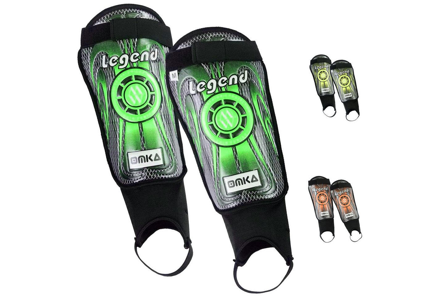 OMKA Fußball Schienbeinschoner OK400, Shinguard Schienbeinschoner Fußball-Schützer OMKA Fußball Schienbeinschoner OK400, Shinguard Schienbeinschoner Fußball-Schützer von OMKA