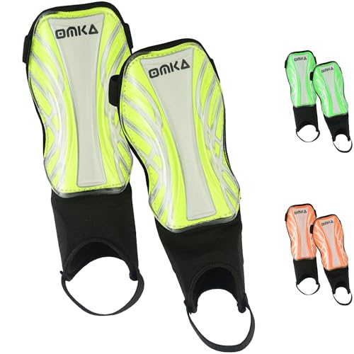 OMKA Kinder bis Erwachsene Schienbeinschoner Schienbeinschützer Shin Guard Fußball Knöchelschutz Gelb L OMKA Kinder bis Erwachsene Schienbeinschoner Schienbeinschützer Shin Guard Fußball Knöchelschutz Gelb L von OMKA