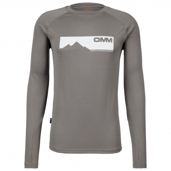 OMM - Bearing Tee L/S - Funktionsshirt Gr M;S;XL blau;schwarz von OMM