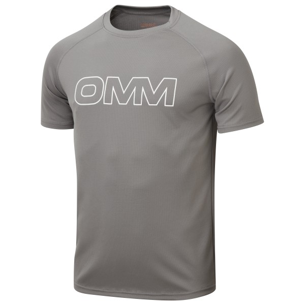 OMM - Bearing Tee S/S - Funktionsshirt Gr M grau von OMM