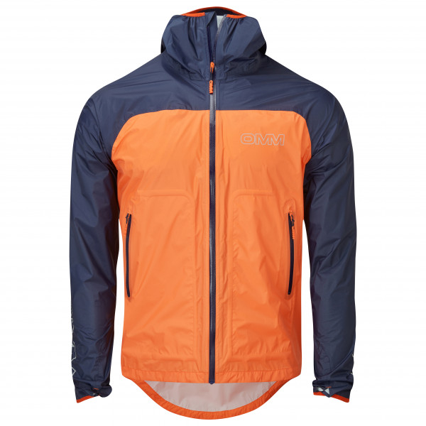 OMM - Halo + Jacket With Pockets - Laufjacke Gr S orange von OMM