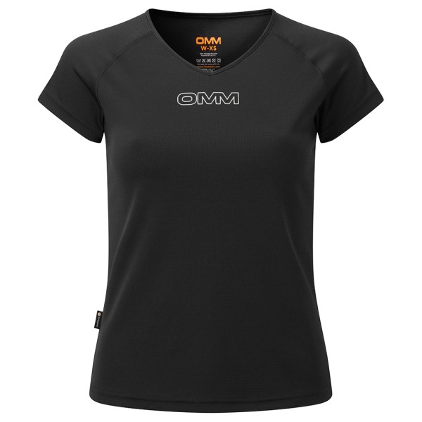 OMM - Women's Bearing Tee S/S - Laufshirt Gr M schwarz von OMM