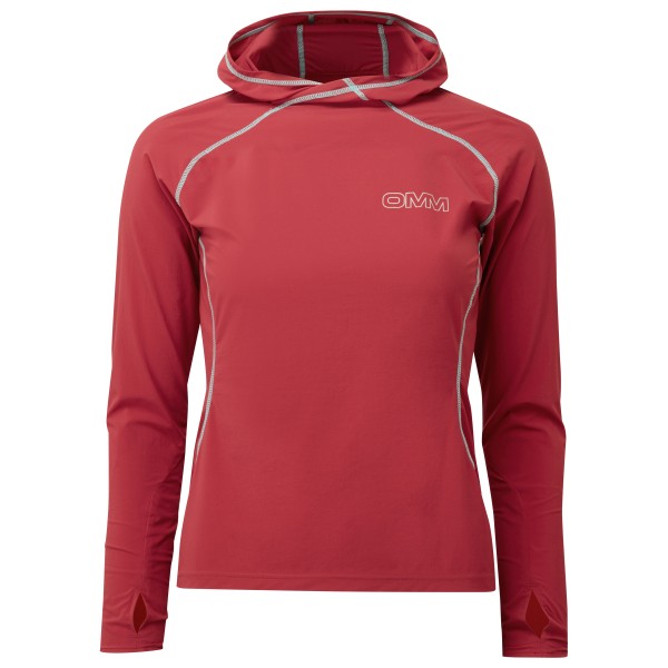 OMM - Women's Breeze Hood - Softshellpullover Gr L rot von OMM