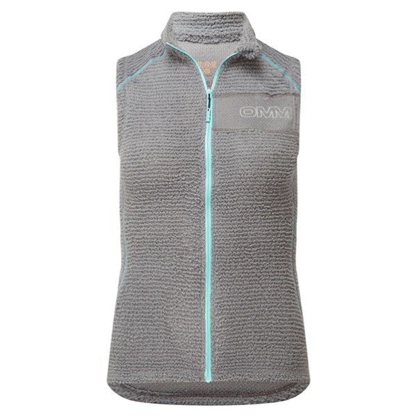 OMM - Women's Core Zipped Vest - Fleeceweste Gr L;M;S;XL;XS grau von OMM