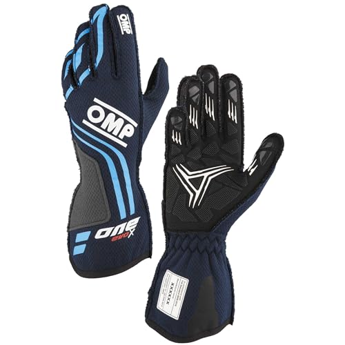 Omp Racing Handschuhe One, EVO-X MY24 FIA 8856-2018, Marineblau/Cyan, Größe S Omp Racing Handschuhe One, EVO-X MY24 FIA 8856-2018, Marineblau/Cyan, Größe S von OMP