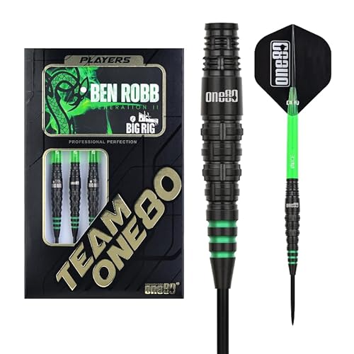 ONE80 Ben Robb V2 90% - Steeldarts 23 Gramm ONE80 Ben Robb V2 90% - Steeldarts 23 Gramm von ONE80