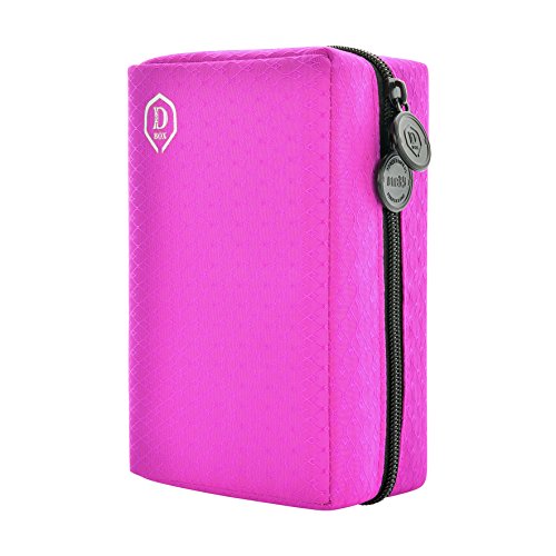 ONE80 Unisex – Erwachsene Double Dbox Wallet, Pink, 18 cm x 12 cm x 4.5 cm von ONE80