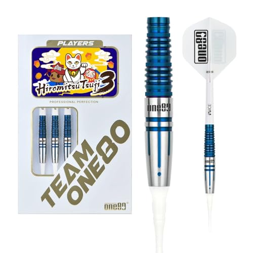 ONE80 Hiromitsu Tsuji V3 Blue 90% Softdarts von ONE80