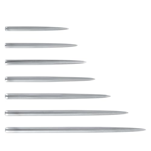 ONE80 Dart Steel Tip Long Taper Point Wechselspitzen Steeldarts – Hochwertige Steeldart Spitzen für präzise Würfe & optimale Boardhaftung (Silber, 36 mm) ONE80 Dart Steel Tip Long Taper Point Wechselspitzen Steeldarts – Hochwertige Steeldart Spitzen für präzise Würfe & optimale Boardhaftung (Silber, 36 mm) von ONE80