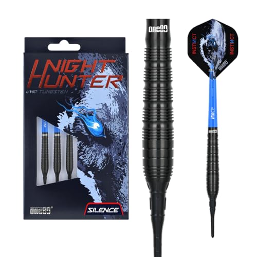 ONE80 Night Hunter Silence 90% Softdarts 18 Gramm von ONE80