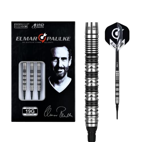 ONE80 Soft Dart Signature Elmar Paulke VHD V2 Dartpapst 90% Tungsten Softtip Dart Softdart 19 g ONE80 Soft Dart Signature Elmar Paulke VHD V2 Dartpapst 90% Tungsten Softtip Dart Softdart 19 g von ONE80
