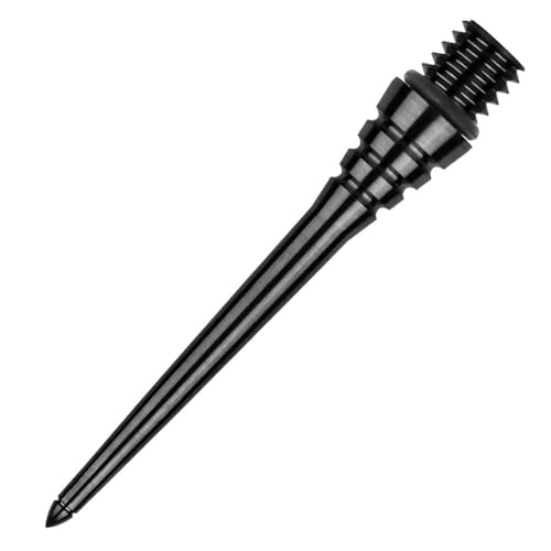 ONE80 Dart Titanium Steel Tip Schraubspitzen hochwertige Wechselspitzen Conversion Point Titan für maximale Haltbarkeit (Modell E, Schwarz, 30 mm) ONE80 Dart Titanium Steel Tip Schraubspitzen hochwertige Wechselspitzen Conversion Point Titan für maximale Haltbarkeit (Modell E, Schwarz, 30 mm) von ONE80