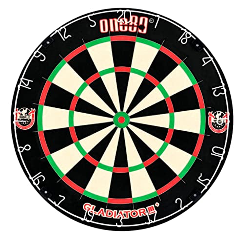 ONE80 Dartscheibe Gladiator 3, mehrfahbig, 18" x1-1/2 von ONE80