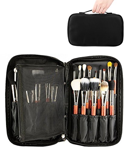 Make-Up Pinsel Organizer, ONEGenug Kosmetiktasche Schminktasche Beauty Case mit Handschlaufe Make-Up Pinsel Organizer, ONEGenug Kosmetiktasche Schminktasche Beauty Case mit Handschlaufe von ONEGenug