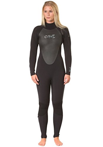 O'Neill Wetsuits Damen Neoprenanzug Epic 5/4 mm Full Wetsuit, Black, 10T von O'Neill