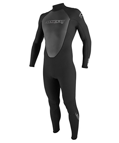 O'Neill Wetsuits Herren Neoprenanzug Reactor 3/2 mm Full Wetsuit, Black, 2XL von O'Neill