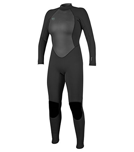 O'Neill Damen Dames Reactor II 3/2 mm Back Zip Full Wetsuit, Schwarz (Black), 34 EU von O'Neill