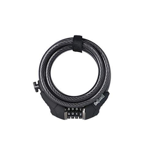 ONGUARD Dobermann Spiralkabelschloss, grau, 1size ONGUARD Dobermann Spiralkabelschloss, grau, 1size von ONGUARD